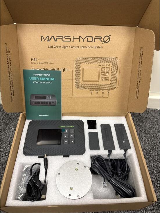 Other - Mars Hydro Controller 43 LED Grow Light Control System w/ Sensors & Cables